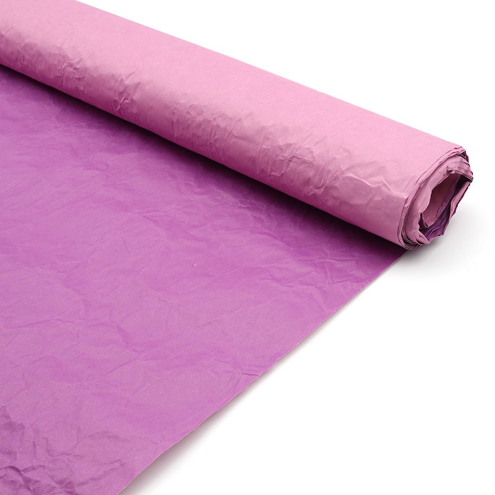 Бумага Эколюкс двухцветная, цв. розовый/фуксия, 70см, 5ярд +/-5%, БЭМ0008