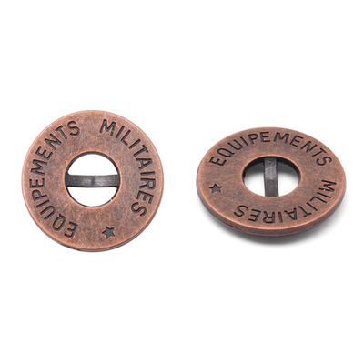 Пуговицы 2 прокола 32L, Copper, 72 шт