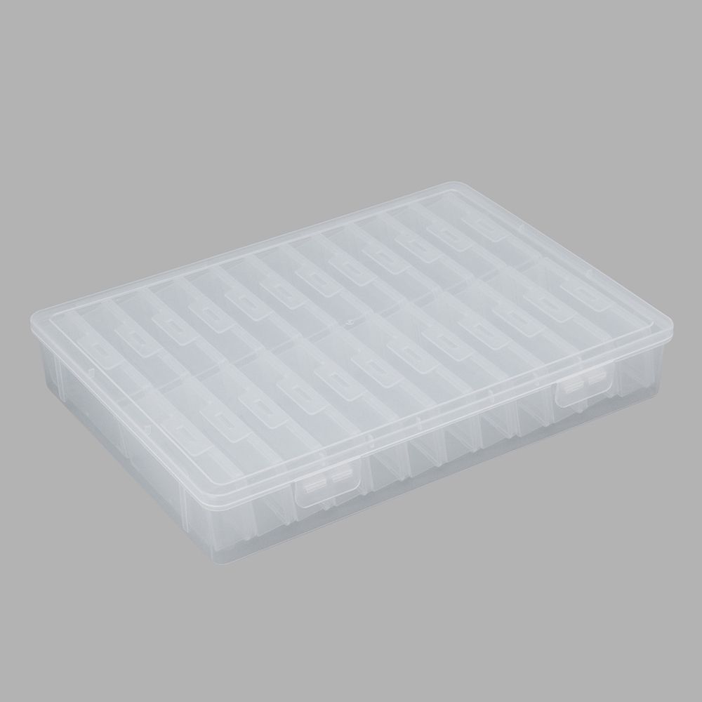 Контейнер для хранения мелочей 32.3х23.1х5 см, 24 штуки в боксе