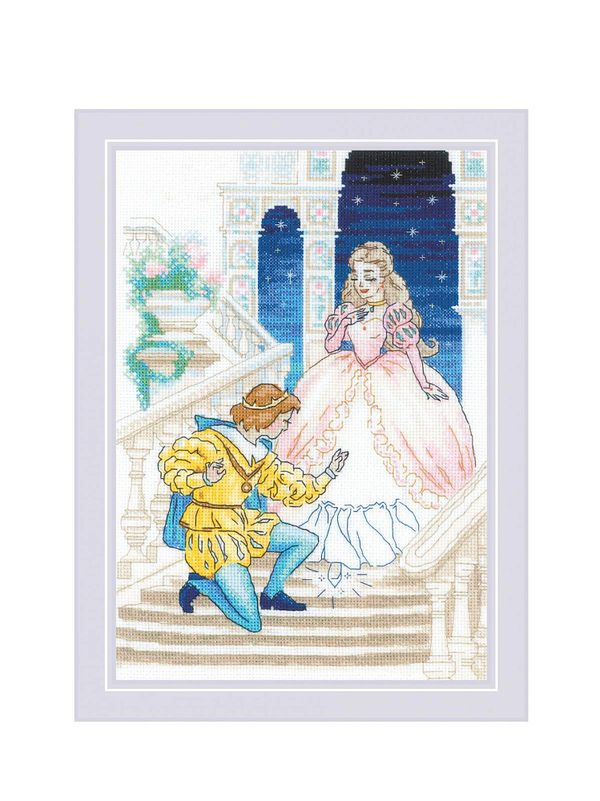 Набор для вышивания нитками Риолис, Золушка 21х30 см
