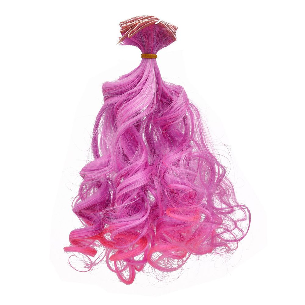 Трессы Элит локоны двухцветные №38 4516Т/2124, длина 38см, ширина 100 см, 1шт, 26426