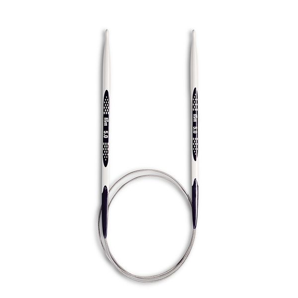 Спицы круговые ⌀5.0 мм, 80 см, 1 шт, Prym Ergonomics 215806