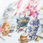 Набор для вышивания нитками Чудесная игла, Восточная фантазия, 40х30 см