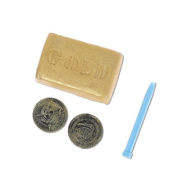 Поделкин Набор для творчества Раскопки, №01 Золотой слиток, Поделкин