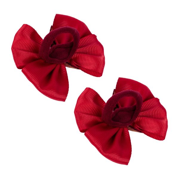 Набор резинок для волос, 10 шт, №02 т.красный (звёздочки), Cherry Mary DR07047