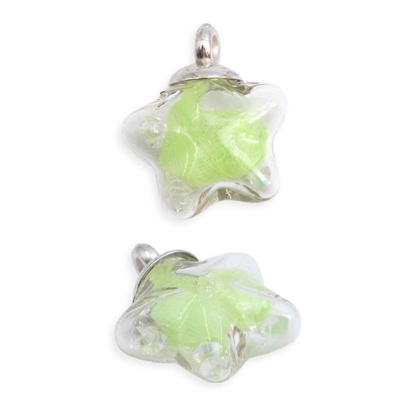 Подвеска звезда, зеленая Astra&Craft, 66871-6