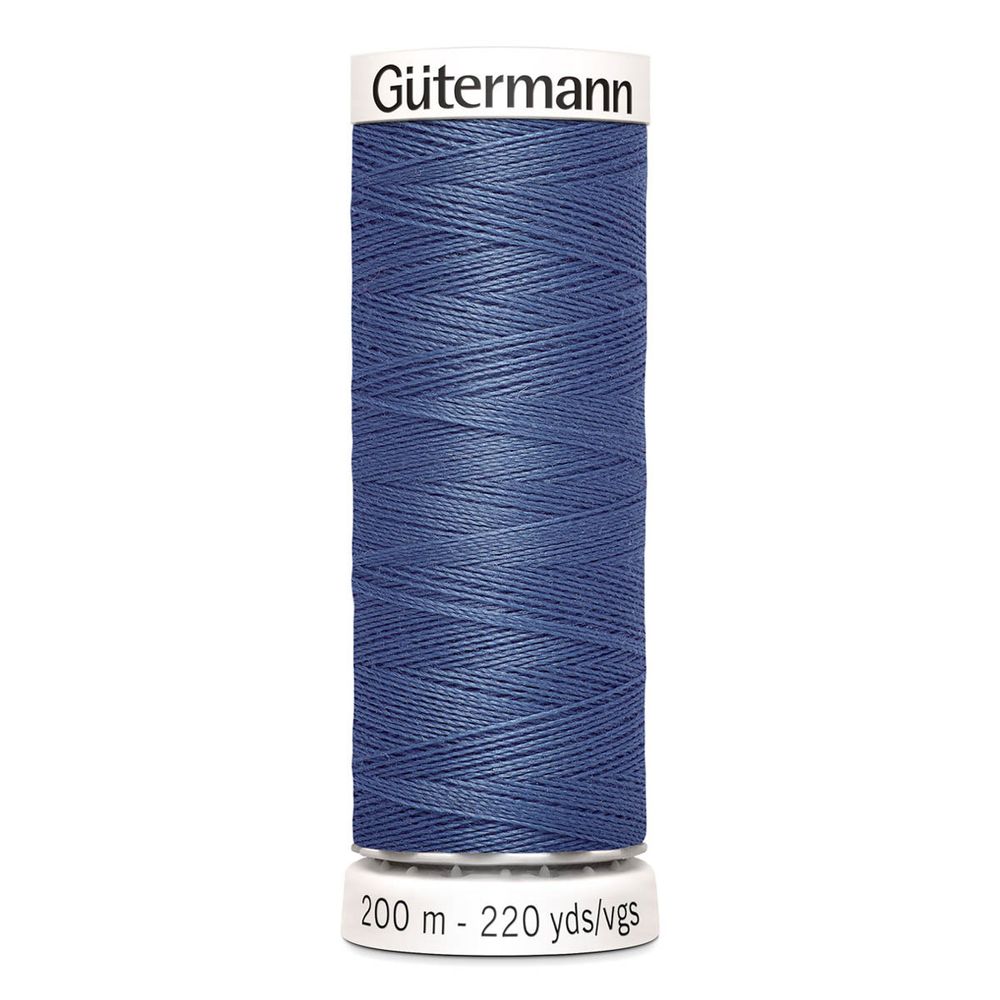 Нитки универсальные Gutermann Sew-all, 200м, 112 серо-синий джинс