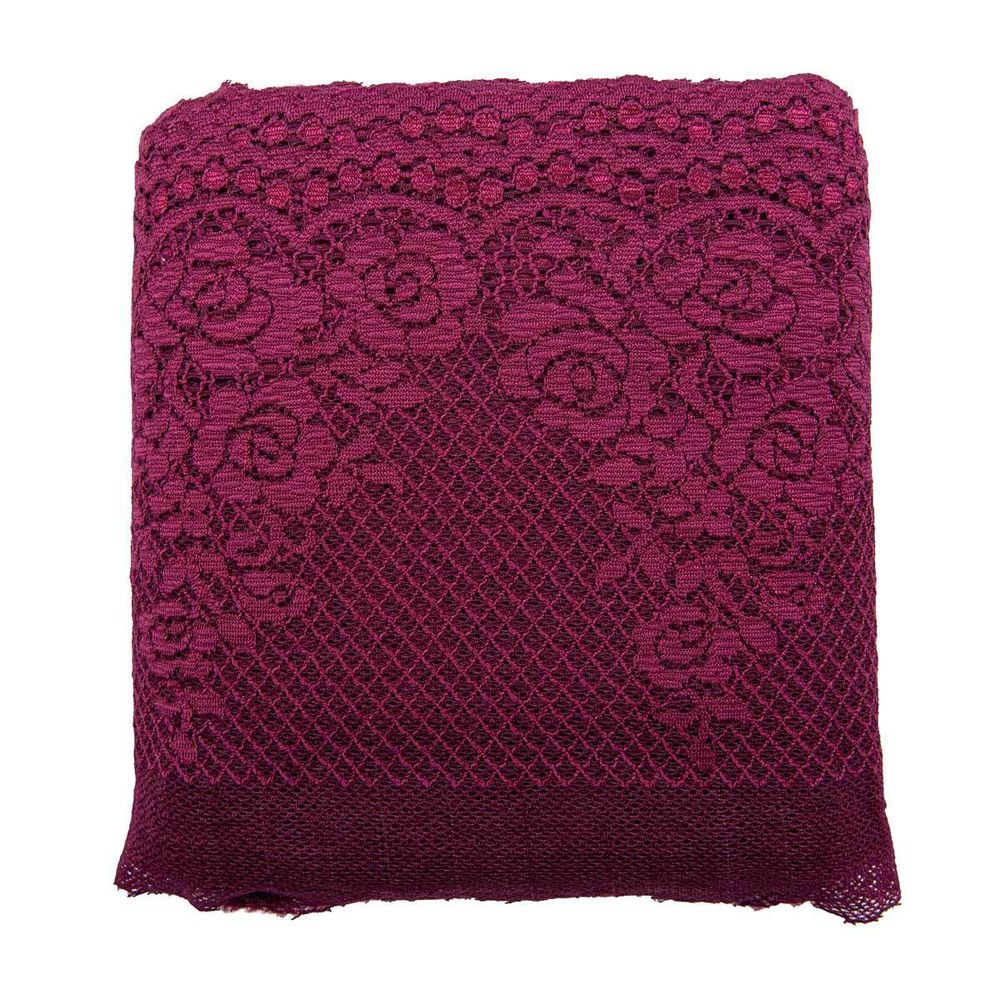 Кружево бельевое эластичное 175 мм / 13.72 м, бордовый