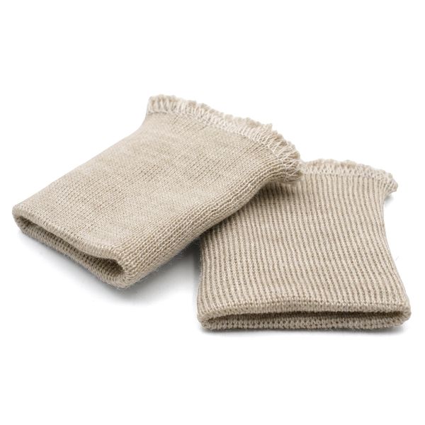 Манжеты трикотажные 6.0х7.0 см, 1 пара, тонкие малые 14 кл, 1х1, 848 жемчужный