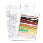 Набор для вышивания нитками МП Студия, на пластиковой канве Данила мастер 19х13см