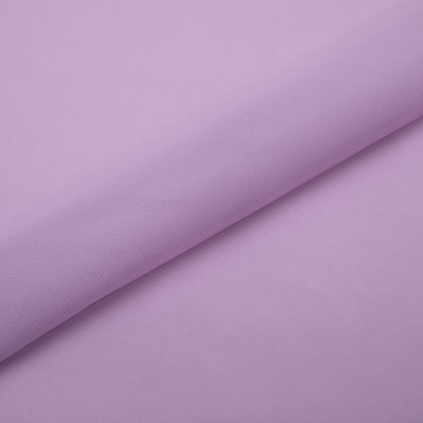 Ткань блузочная Poly Chiffon 84 г/м², 150х147 см, 09 св.сиреневый, Gamma PC-02