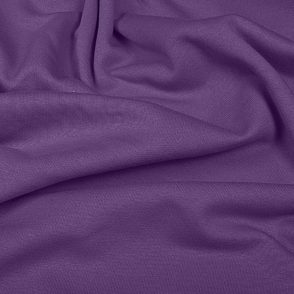 Футер 2-нитка начес 190 г/м², 100-100 см / 6 метров, ФУТ2Х.НАЧ.190.19-3542.6, фиалка