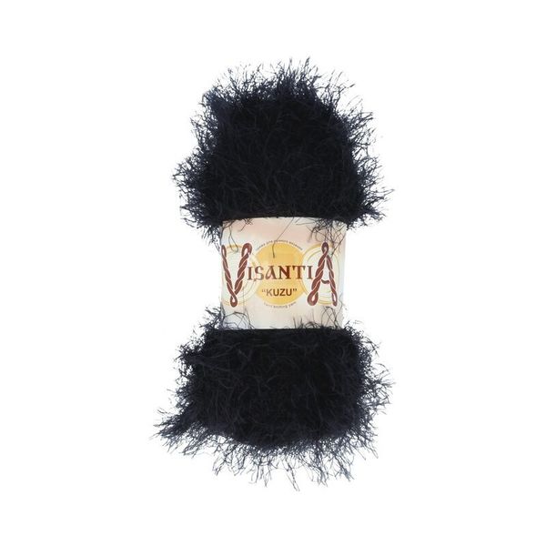 Пряжа Visantia Kuzu / уп.5 мот. по 100г, 55м, 15 черный