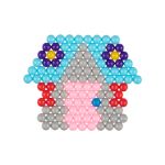 Набор для творчества Аквамозаика №08 Домик, 15х15х3.5 см, 1 шт, Hobbius AQB-01