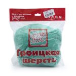 Шерсть для валяния мериносовая тонкая 100%, 100 гр. (411 мята)