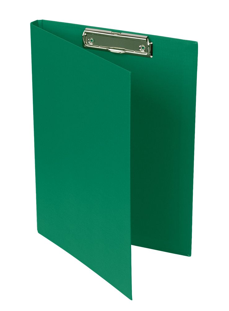Папка-планшет PVC с крышкой мет. прижим A4 25 шт, зеленый EC18823, Expert Complete