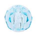 Бусины стекло ⌀4 мм, 24 шт, голубой /aqua Bo, Preciosa 451-19-602