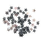 Пайетки фигурные звездочки 7 мм, Астра 10г, 1 серебро, уп.10 шт