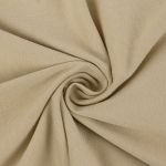 Трикотаж кукольный отрез 50х55 см, 225 г/м², 7 серый/бежевый, Peppy DTF-01