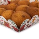 Коробка с прозрачной крышкой 15х15х3 см, Белый мишка, S-Chief CBC-004