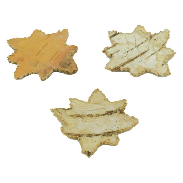 Декоративные элементы из коры дерева 