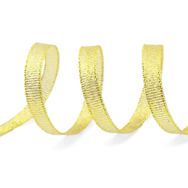 Лента металлизированная 6.0 мм, 32,9м 0080-0600 (золото)