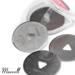 Лезвие для роликового раскройного ножа d28мм Maxwell premium RB-28, 5 шт