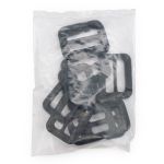 Пряжка пластиковая 30 мм, черный, П02(2.06-1460-30), 10 шт