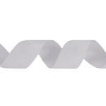 Тесьма (лента) окантовочная 22 мм / 100 метров, белый, Gamma 022 О белый