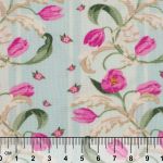 Ткань для пэчворка Peppy Весенний этюд панель, отрез 60х110 см, 146 г/м², ВЭ-05 голубой, Peppy