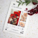 Набор для вышивания нитками Luca-S, Танец Маков, 22х32см