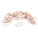 Рамка овальная металл 35 мм (золото), ГНУ13818, 20 шт