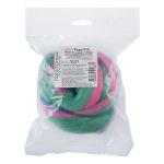 Шерсть для валяния (до 29 мкр), 50 г. 6024 розовый/св.голубой/бирюзовый, Gamma MY-050