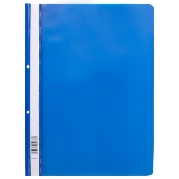 Папка-скоросшиватель, с перфор. A4 120/160 мкм песок, 20 шт, синий 2120161, Expert Complete