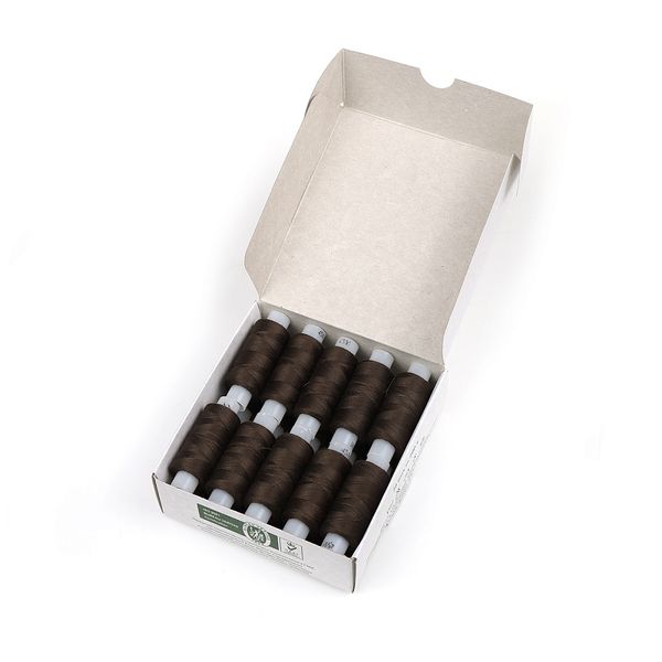 Нитки армированные ПНК им.Кирова 45ЛЛ, бытовые, 200 м / 20 кат., 5312 / 189 т.серо-коричневый