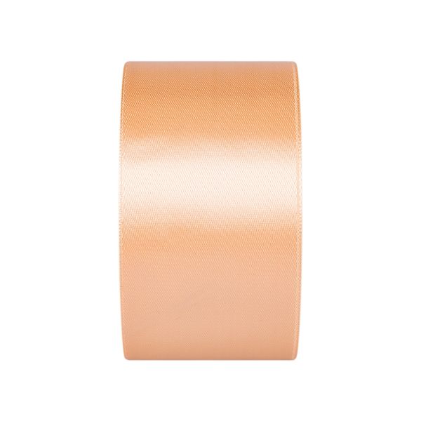 Лента атласная 1-сторонняя 50.0 мм / 33±2 метра, 071 св.кремовый, Gamma