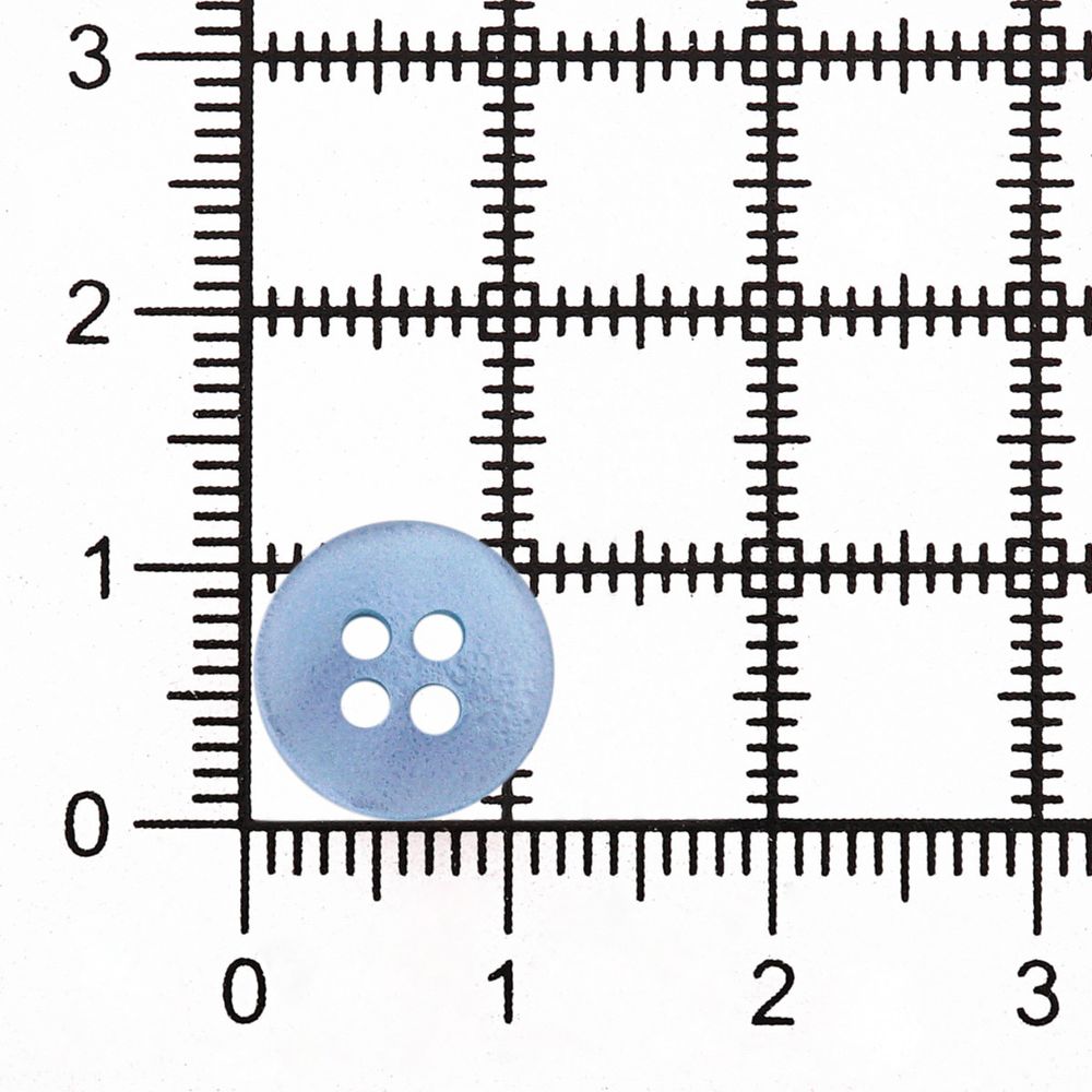 Пуговицы 4 прокола 18L=11 мм, пластик, col.07 голубой, 72 шт, CN2842