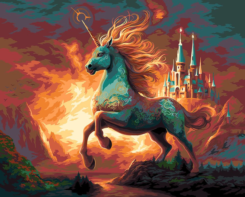 Картина по номерам Фрея PNB/PL-273, Хранитель королевства, 50х40 см