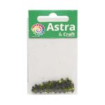 Стразы термоклеевые, 2,8 мм, ss10, 150 шт/упак (115 желто-зеленый)