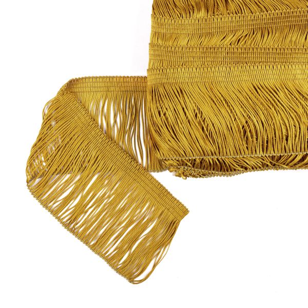 Бахрома отделочная 90.0 мм / 25±1 метров, №092 оливковый, Gamma 117