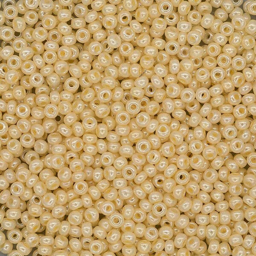 Бисер Preciosa 10/0 (2.3 мм), 100 г (5х20 г), жемчужный, цв. 47113
