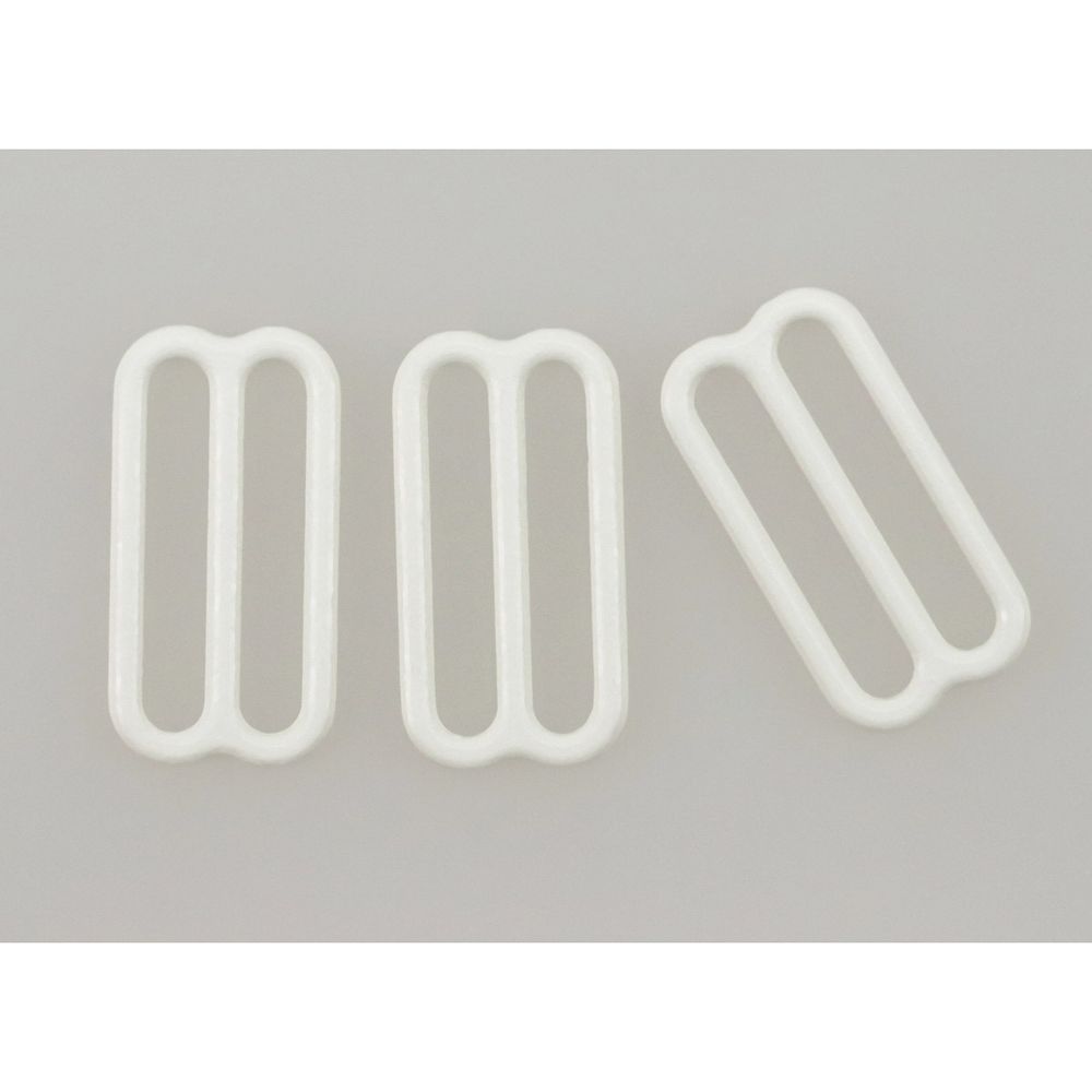 Рамки-регуляторы для бюстгальтера металл 20.0 мм, 004 приглушенный белый, Arta, 50 шт