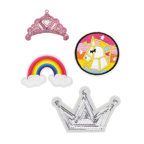 Термоаппликации Для принцессы, 4 шт, Hobby&Pro