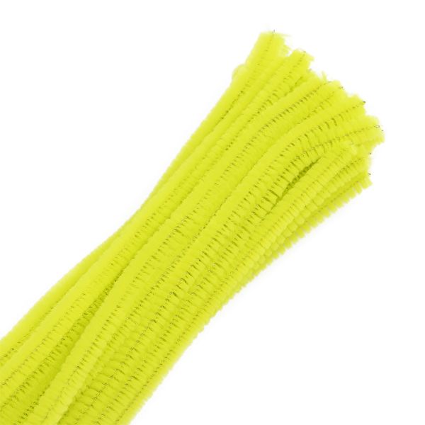 Синель-проволока, 6 мм / 30см, 30 шт/упак, Astra&Craft (A-037 лимонный)