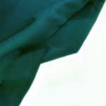 Кашкорсе трикотажное полотно 400 г/м², 60+60 см, тем.петроль, 60м /TOS/