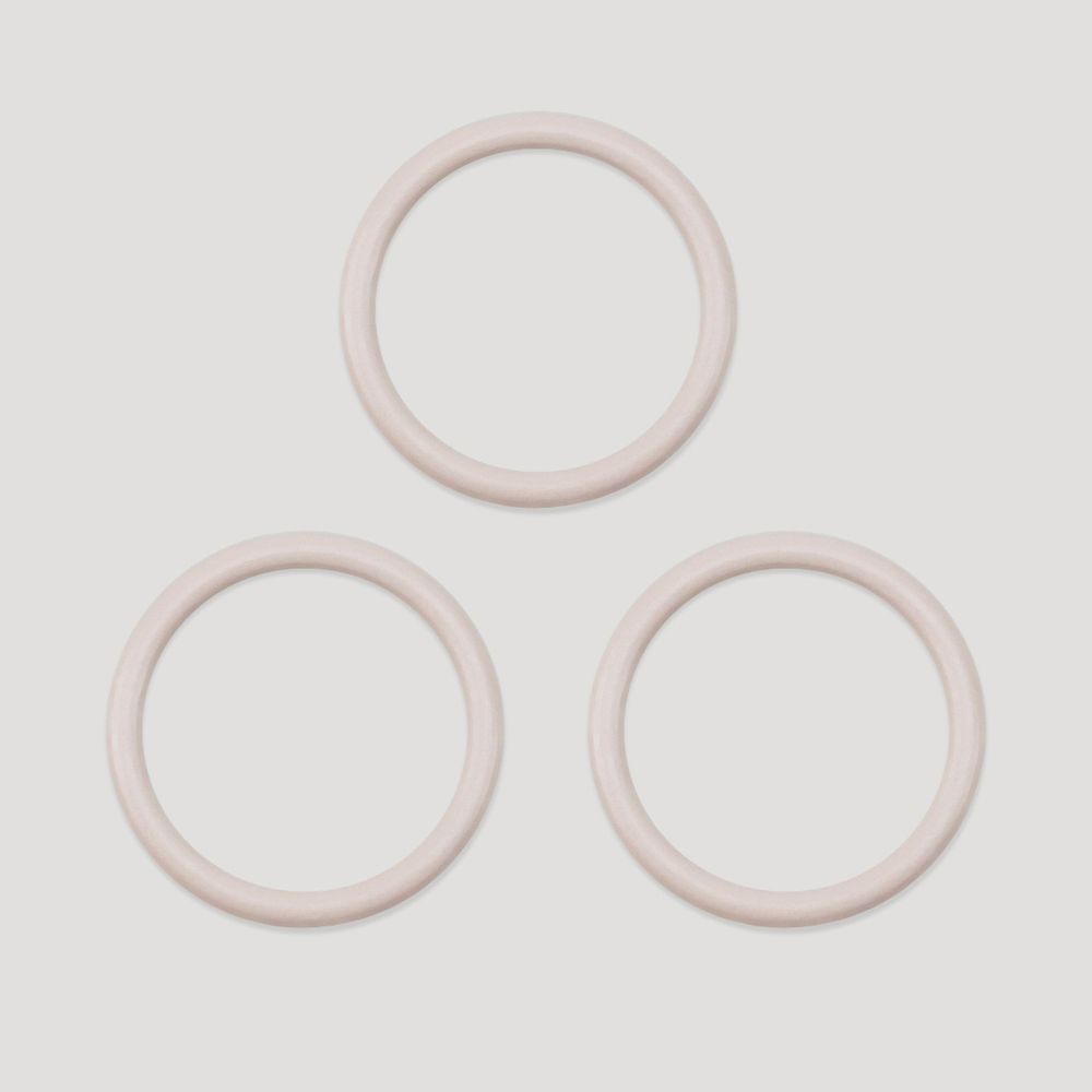 Кольца для бюстгальтера металл ⌀14.0 мм, 168 серебристый пион, Arta, 50 шт, 7718779-3