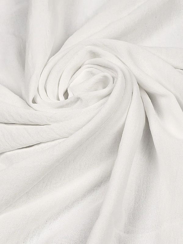 Лен Манго 160 г/м², 150 см / 25 метров, TBY.Mg.01, цв.белый