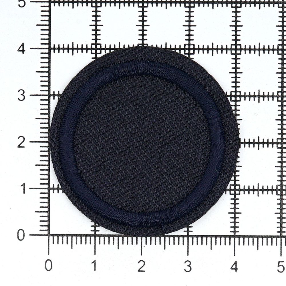 Термозаплатка круглая 40х40м (Blue (синий)), LA431, 4 шт