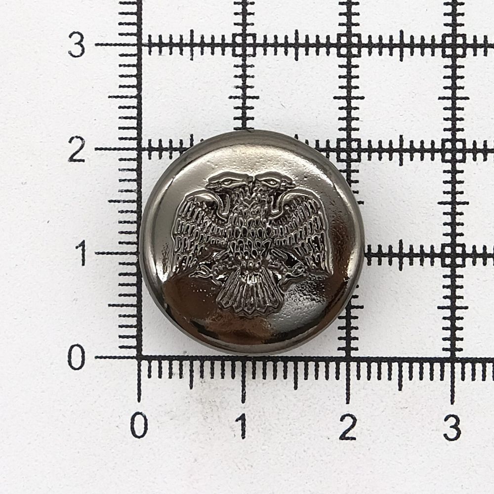 Пуговицы на ножке 21 мм (BN), 24 шт