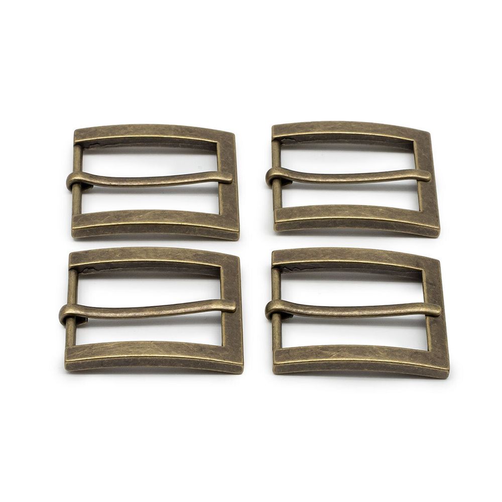Пряжка ременная металл 30 мм латунь, металл, 4 шт, BIG